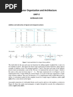 Computer Organization and Architecture: UNIT-2