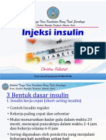 Edukasi Injeksi Insulin