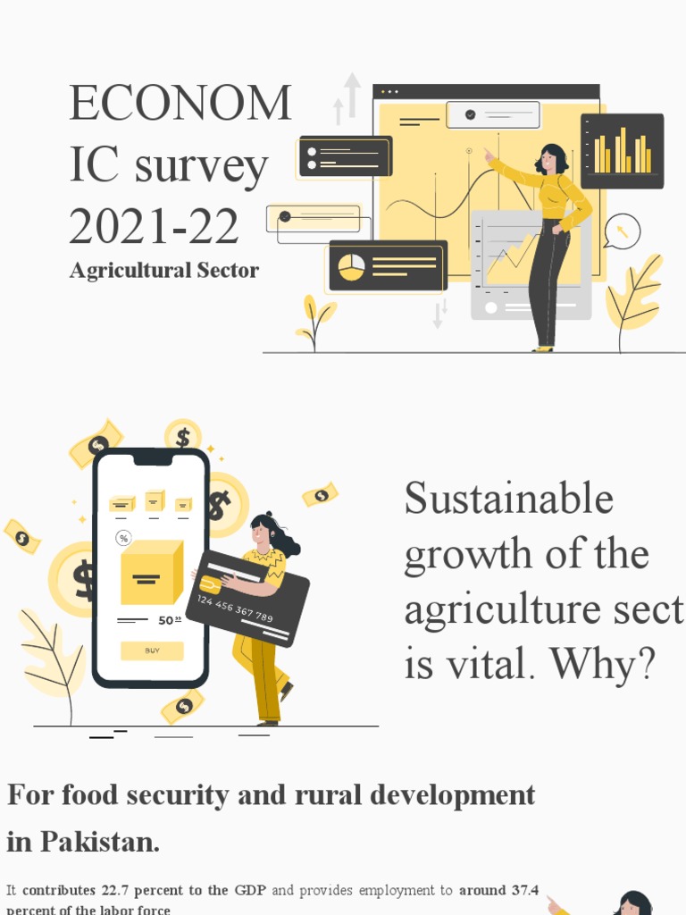 Pakistan Agriculture Sector Growth 2021-22 | PDF | Agriculture | Farms