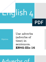 English 4-Adverbs of Time