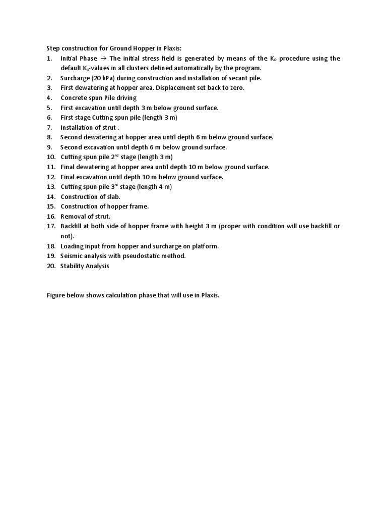Step Construction For Ground Hopper | PDF