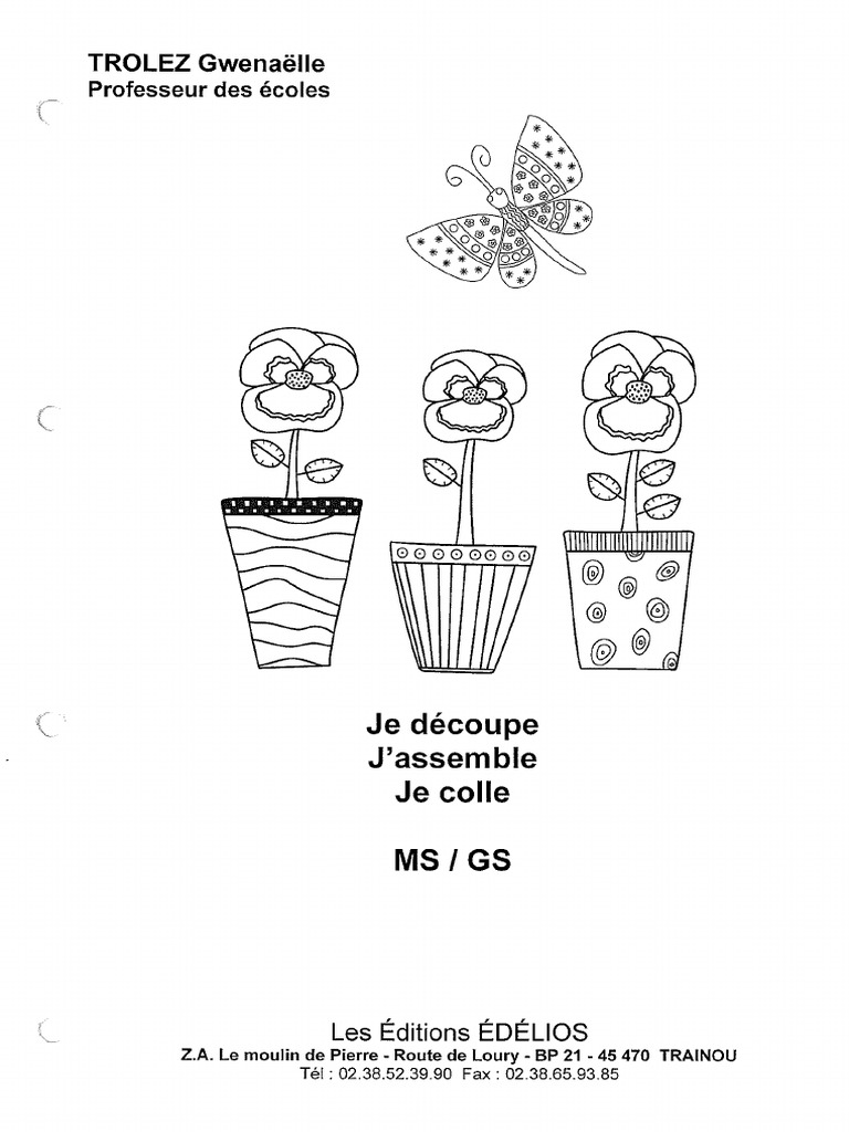 Edelios - Je Découpe J'assemble Je Colle MS-GS | PDF