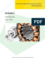 ELEC4614 - 2023 - T1 Power Electronics