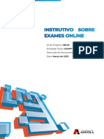 SRI - Instrutivo para A Realização de Exames Online 20-04-2023