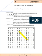 6to Grado Matematicas Lectura y Escritura de Numeros Naturales PDF