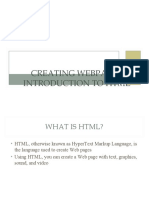 Intro HTML