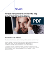 What Is Ransomware and How To Help Prevent Ransomware Attacks