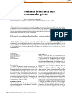 Fascitis Necrotizante Fulminante Tras Inyección Intramuscular Glútea