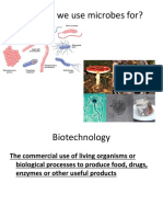 What Do We Use Microbes For?