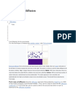 Fick's Laws of Diffusion