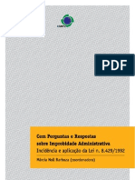 100 Perguntas e Respostas Sobre Improbidade