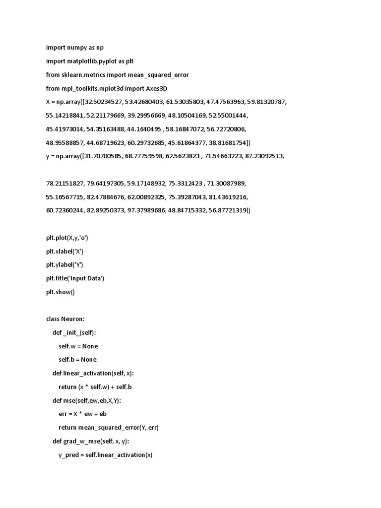 DLexp 4 | PDF