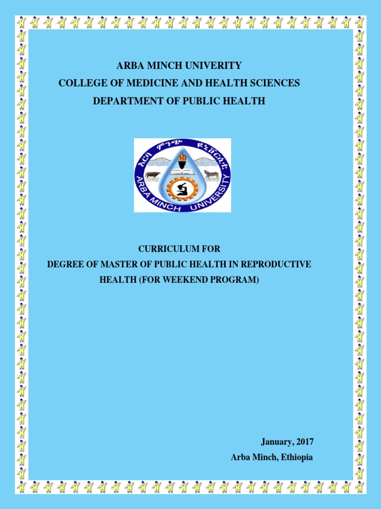 Arba Minch University MPH Curriculum | PDF | Statistics | Epidemiology