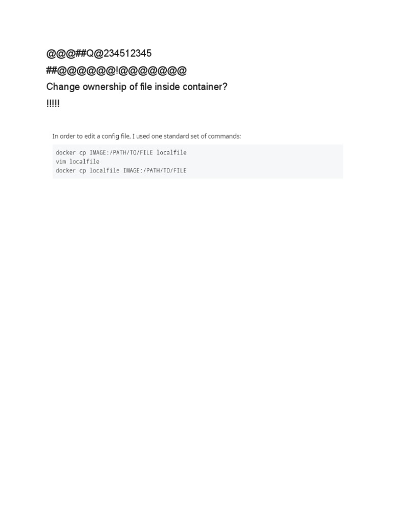 Change Ownership Ddockerrr33 PDF