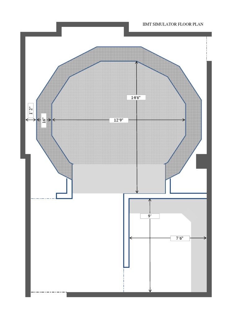 Simulator Floor Plan 1 | PDF