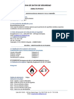 Ficha de datos de seguridad esmalte epoxico