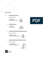 Budgeted Statement Exam