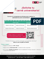 ¡Solicita Tu Carné Universitario!: Conoce El Cronograma de Fechas para Realizar Tu Solicitud de Carné Universitario