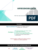 Aula 05 - Hipersensibilidade Parte BIOMEDICINA