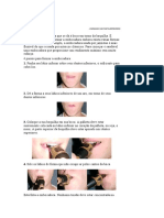 Formação da embocadura para saxofone