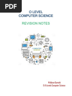 Computer Science Revision Notes