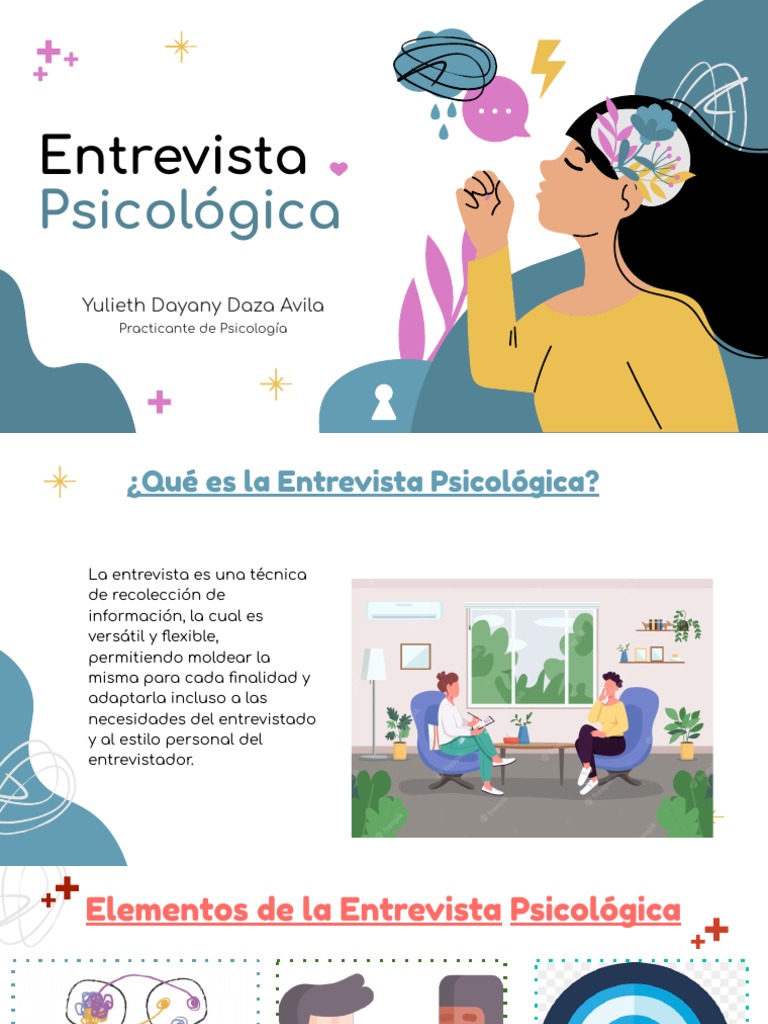 Entrevista Psicologica | PDF | Diagnostico medico | Evaluación