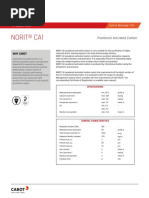 Norit Activated Carbon-1 | PDF | Adsorption | Chemistry