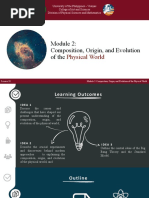 Composition, Origin, and Evolution of The: Physical World