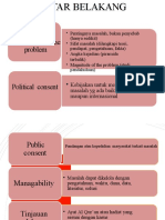 Seriousness of The Problem: - Kebijakan Untuk Mengatasi Masalah Yg Ada Baik Pemerintah Maupun Internasional