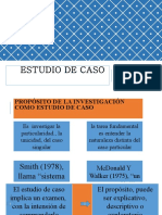 Estudio de caso como método de investigación científica