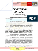 Resolucion de Alcaldia Nº048-2023