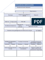 Formatos para Plan de Riesgo - 122151