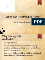 Editing and Proofreading Primer