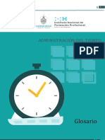 AdministraciónTiempoGlosario