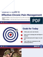 Veteran's Guide To: Effective Chronic Pain Management