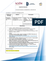 2.1 Planeación Estratégica de TH - Equipo