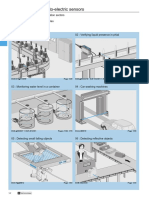 Photo-Electric Sensors: Application Sectors Examples