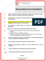 Reglas Básicas de Seguridad: Presidente