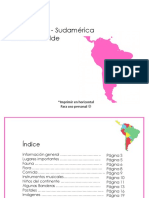 Continentes - Sudamérica Letra de Molde: @aprendiendode3