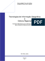 Tecnologias de Informação Geográfica e Ciência Regional: Universidade Nova de Lisboa