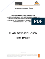 Plan de Ejecución Bim (Peb)