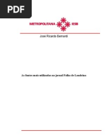 fontes mais utilizadas no jornal