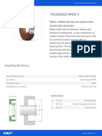 75X100X10 HMS5 V: Sellos Radiales Del Eje para Aplicaciones Industriales Generales