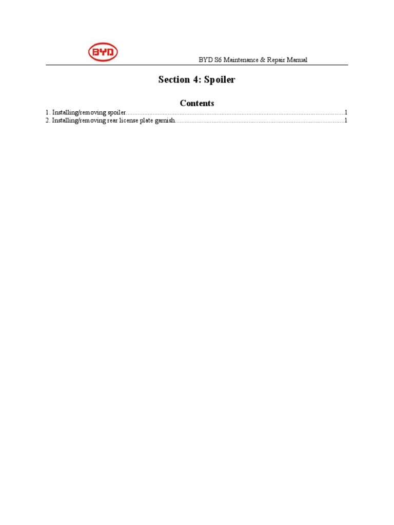 Back Door Outer Trim Download Free PDF Screw Vehicles