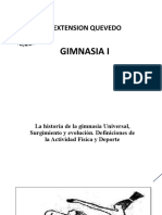 Extension Quevedo: Gimnasia I