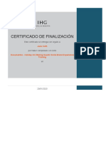 Certificado IHG