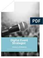 Digital Event Strategist - Module 3