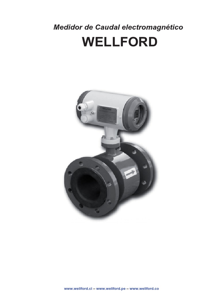 Medidor caudal Electromagnetico Wellford | PDF