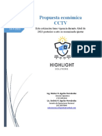 PROPUESTA ECONOMICA CCTV Cable