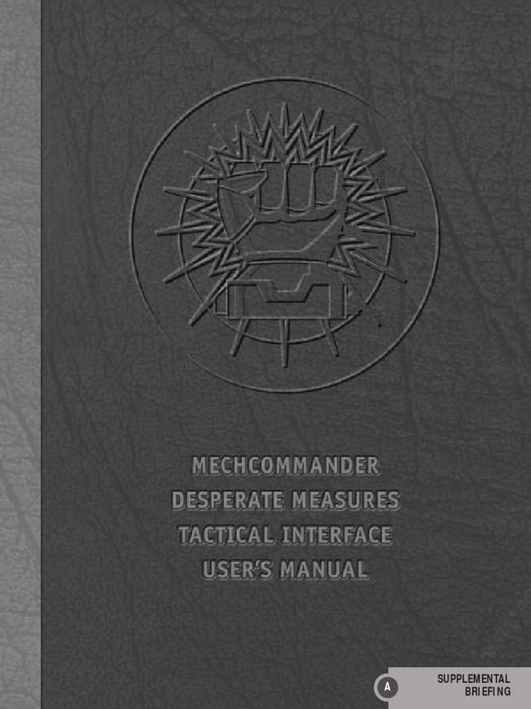 Mech Commander Uputstvo Manual | PDF | Battle Tech | Weaponry